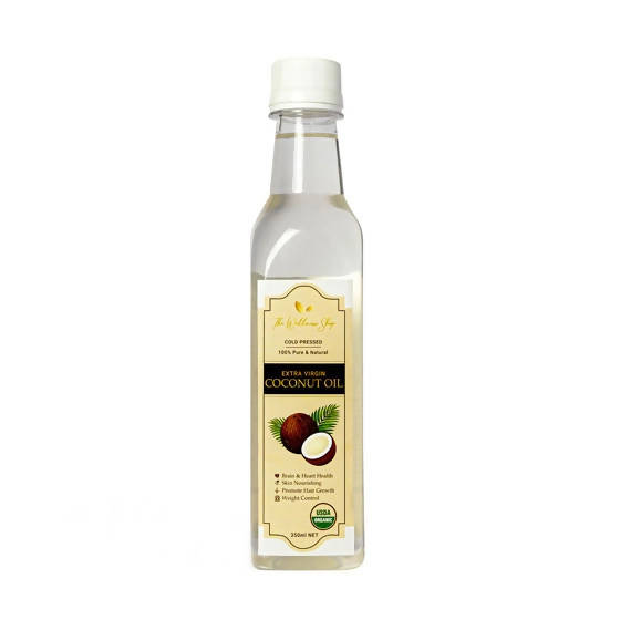 The Wellness Shop Extra Virgin Organic Coconut Oil | Grocsy