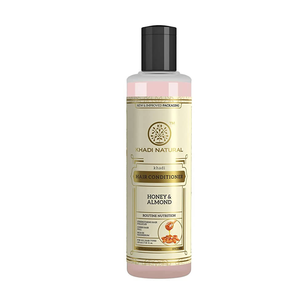 Khadi Natural Honey & Almond Hair Conditioner | Grocsy