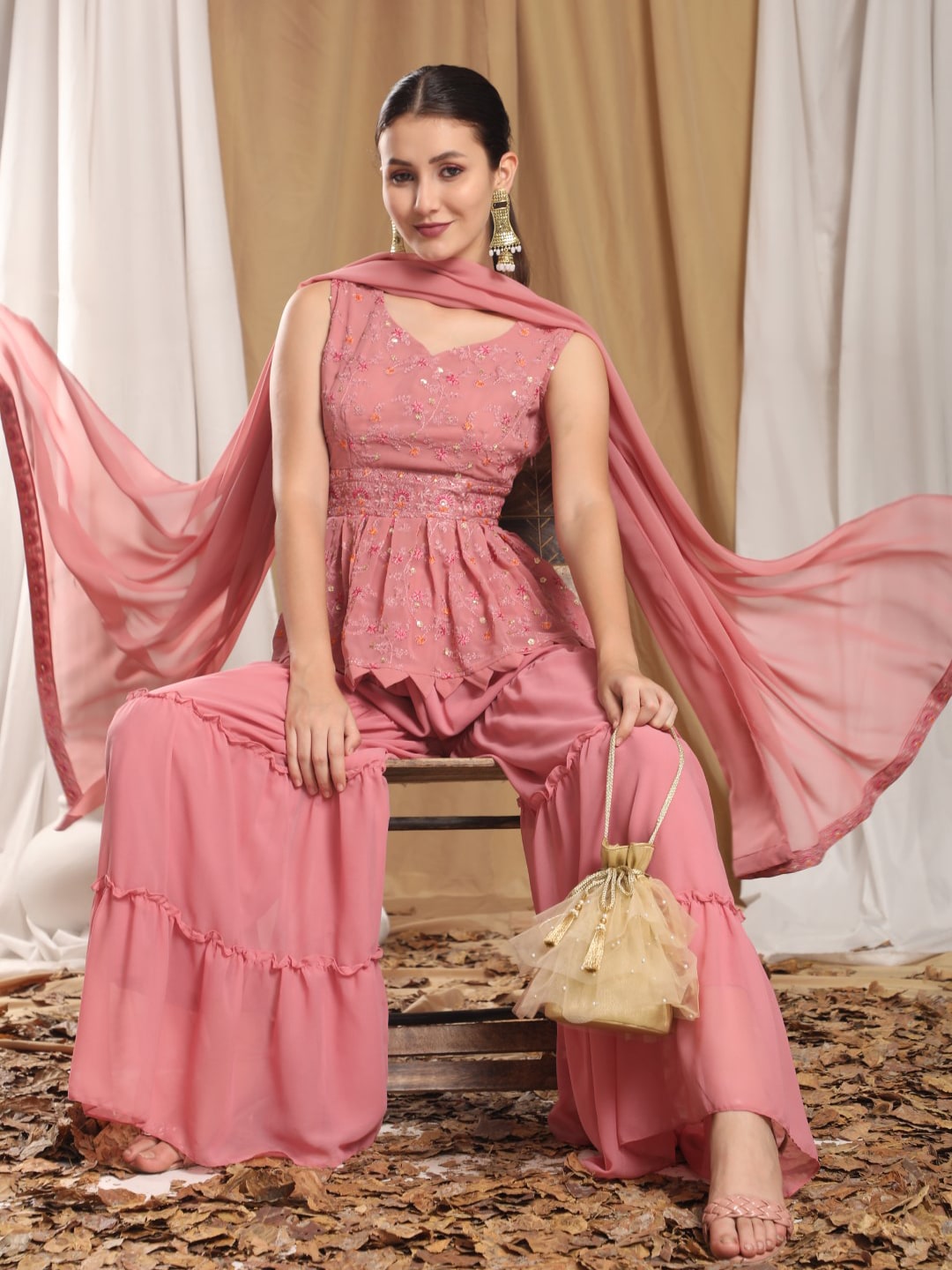 Masq Embellished Potli Clutch | Grocsy