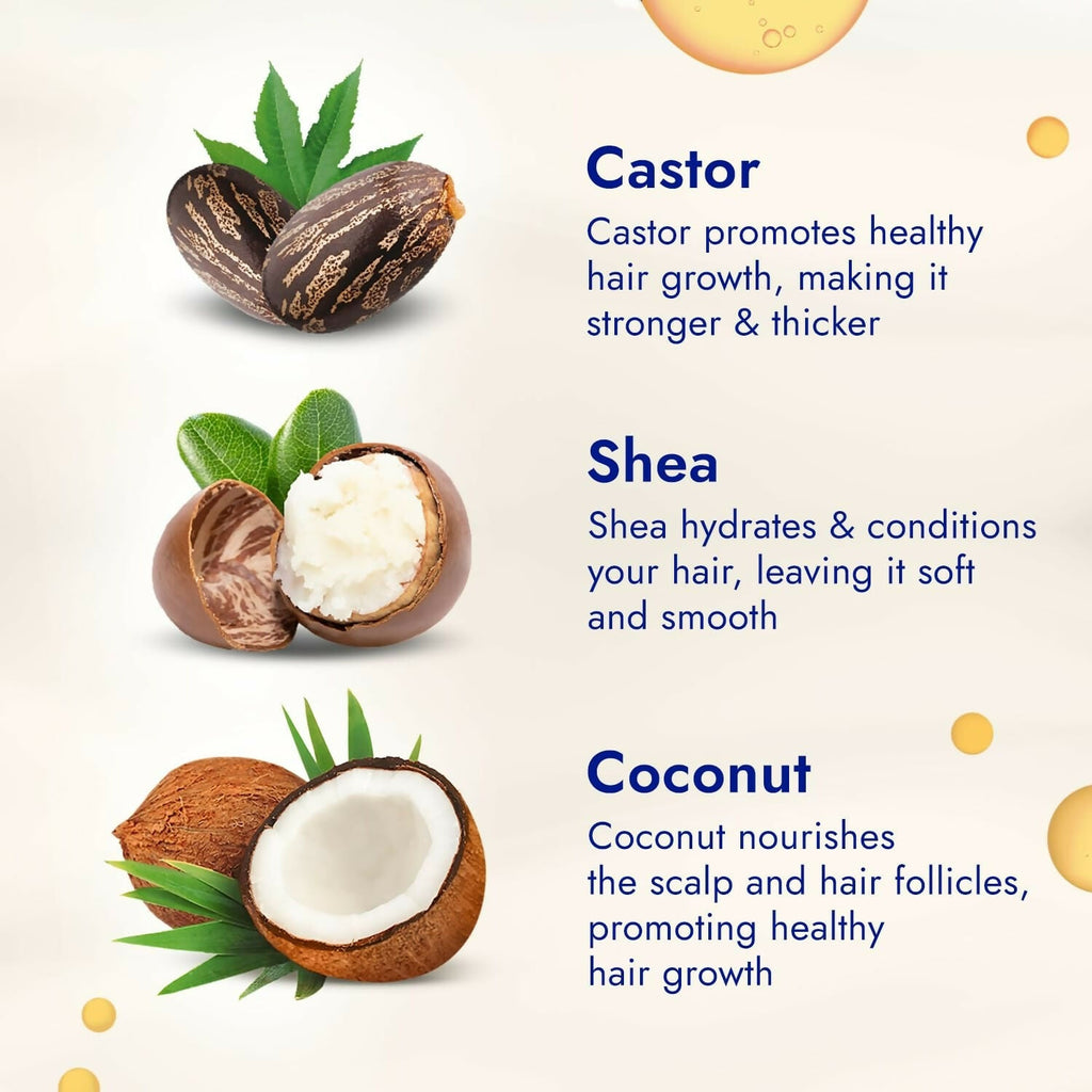 Parachute Advansed Castor & Shea-enriched Coconut Hair Oil | Grocsy