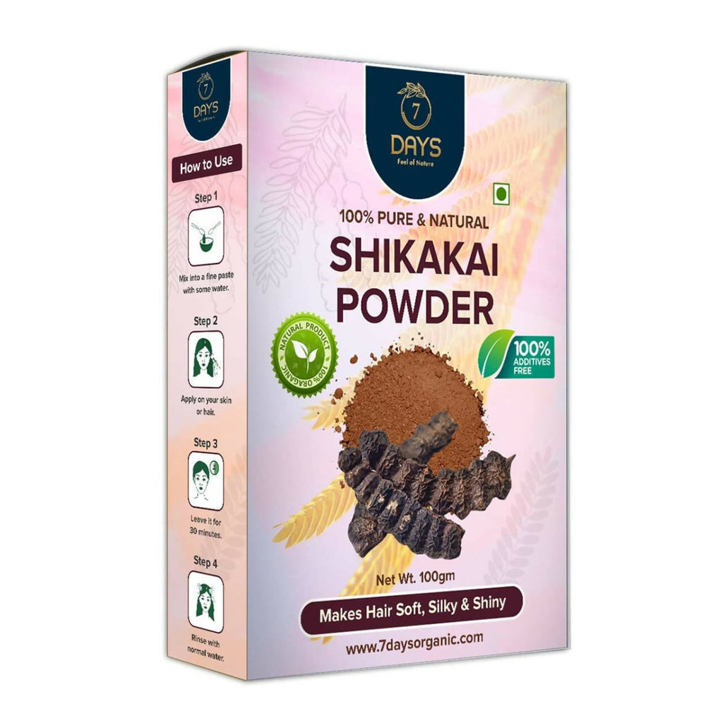 7 Days 100% Pure & Natural Shikakai Powder | Grocsy