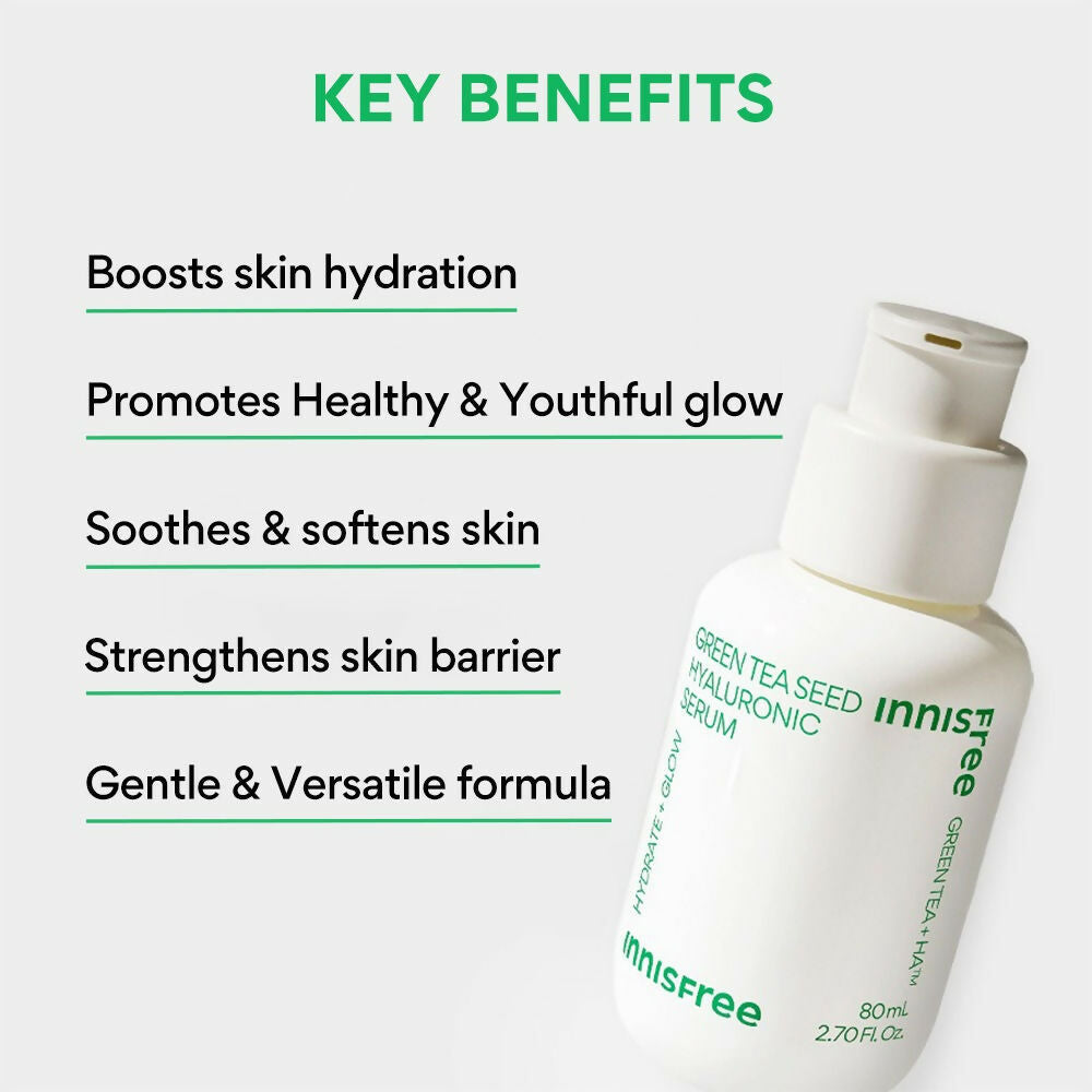 Innisfree CSMS Combo - Cleanser, Serum, Moisturizer & Sunscreen | Grocsy