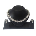 Kundan HandiKrafts Silver Designer Handmade Necklace | Grocsy