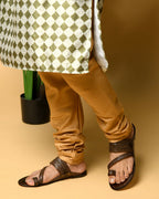 Stepsoft Men Brown Kolhapuri Leather Slippers – Ideal For Wedding & Ethnic Looks | Grocsy