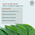 Buddha Natural Anti Acne Soap - Fights Acne Pimple, Breakouts, Blemish, Blackheads | Grocsy