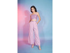 Pink Georgette Sequence With Thread Designer Co-Ord Set - Flory | Grocsy