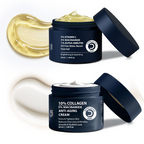 Dermistry Collagen Anti Aging Skin Tightening Aging Wrinkles Cream & Vitamin C Niacinamide Day NightOil Free Water Based Face Gel | Grocsy