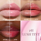 mCaffeine Shades PH Lush Lip & Cheek Color Changing Tint Hydrates Plumps Non-Sticky Tint Shift | Grocsy