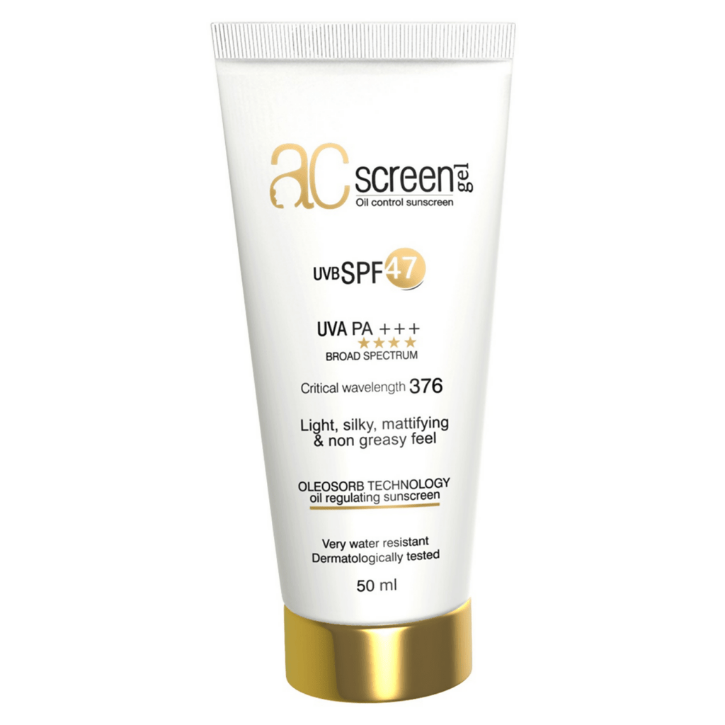 Acscreen Sunscreen For Oily And Acne Skin (UVB SPF 47) UVA PA +++ | Grocsy