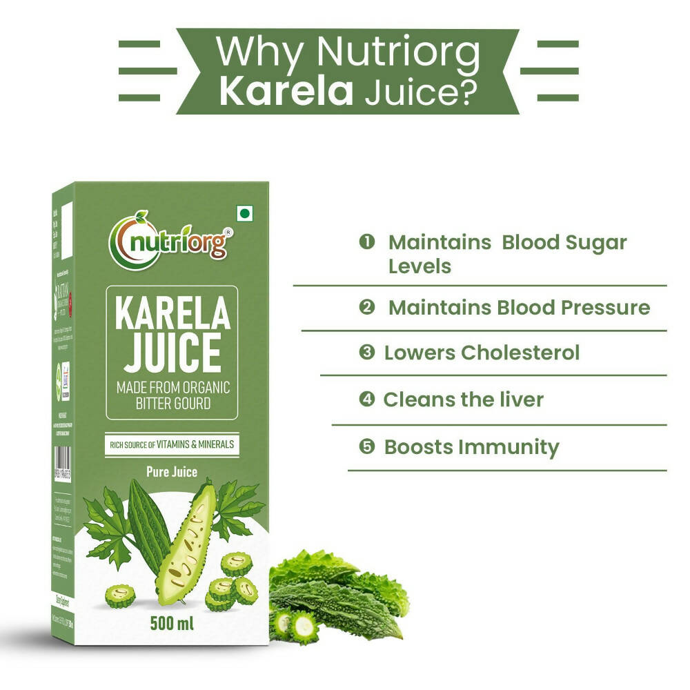 Nutriorg Karela Juice | Grocsy