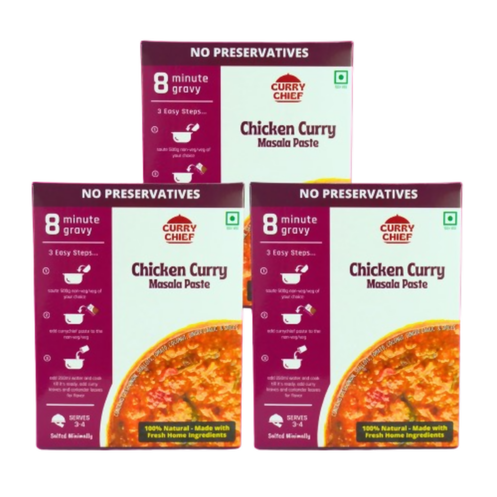 CurryChief 8 Minute Chicken Curry Masala Paste | Grocsy