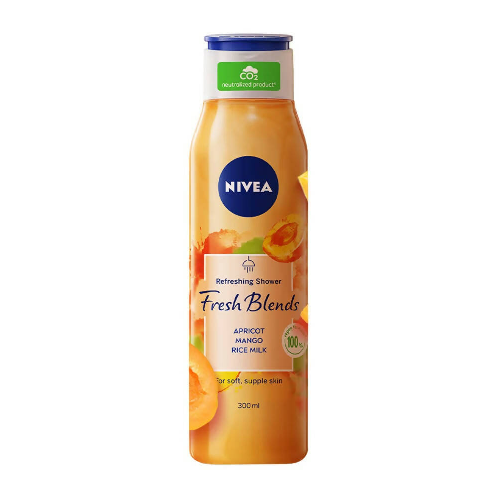 Nivea Fresh Blends Apricot Mango Rice Milk Body Wash | Grocsy