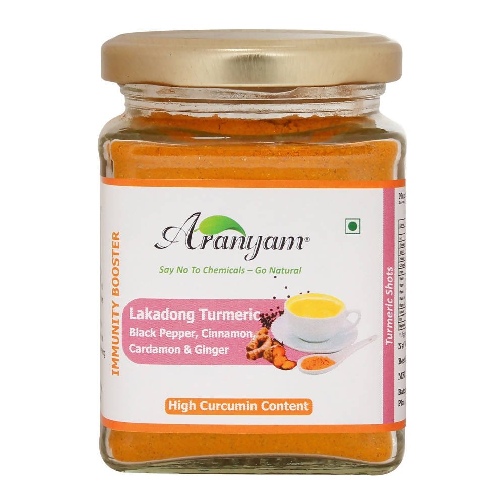 Aranyam Lakadong Turmeric Black Pepper, Cinnamon, Cardamon & Ginger | Grocsy