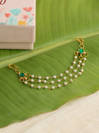 Ruby Raang Kundan Hair Accessory | Grocsy
