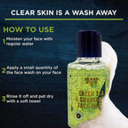 Beardhood Green Tea & Charcoal Face Wash | Grocsy
