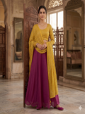 Teeya Creation Women's New Wine Designer Lehenga Choli Set with Sequin Embroidery Work | Grocsy