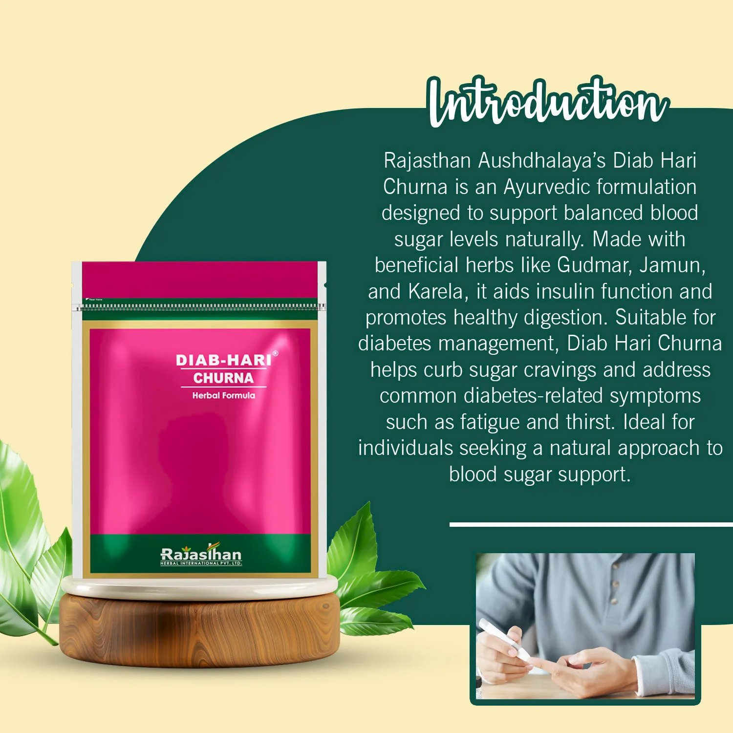 Rajasthan Herbals Diab Hari Churna | Grocsy