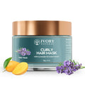 Ivory Natural Curly Hair Mask - Natural Smooth Even Curls For Both Men & Women | Grocsy