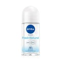 Nivea Fresh Natural Roll On 48 H Smooth & Beautiful Underarms For Women | Grocsy