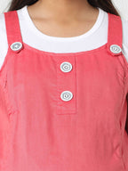 Manet Half Sleeves Solid Maternity Dress With Concealed Zipper Nursing Access - Red | Grocsy