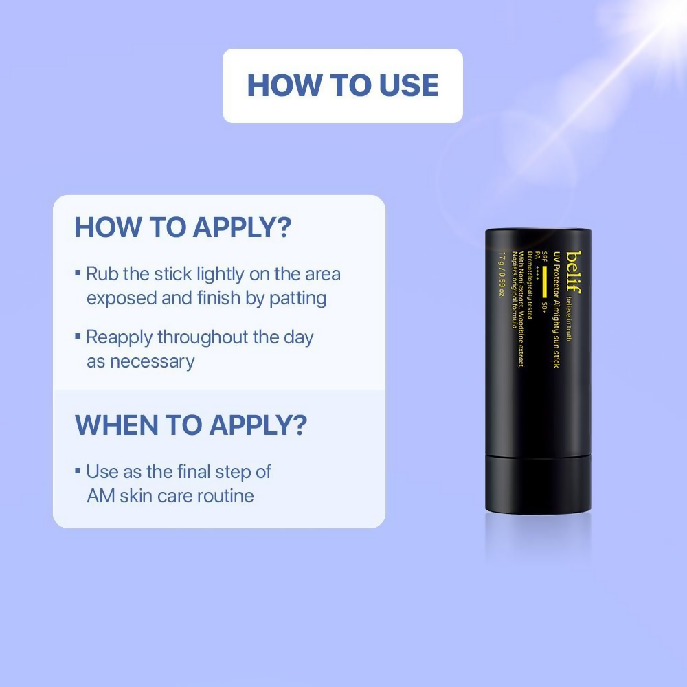 Belif UV Protector Almighty Sun Stick | Grocsy