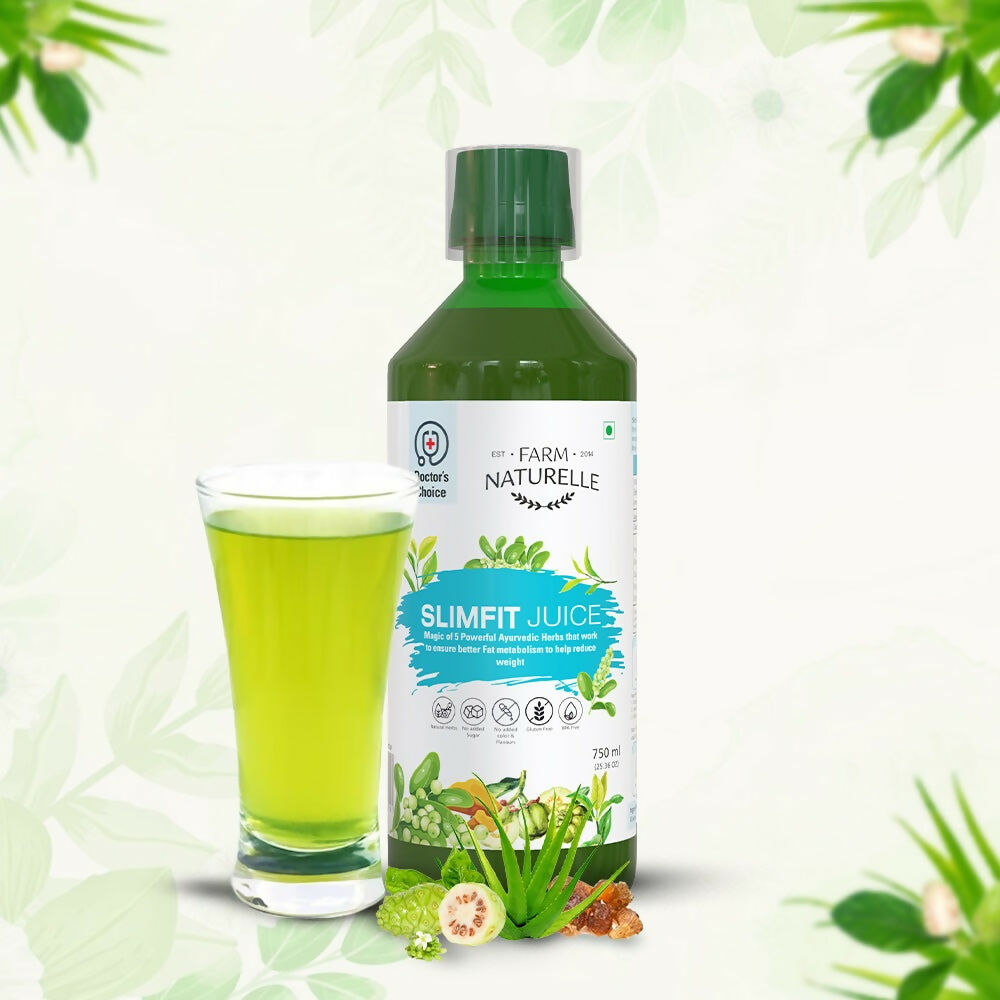 Farm Naturelle Slimfit Juice - Boosts Metabolism and Supports Weight Loss | Grocsy