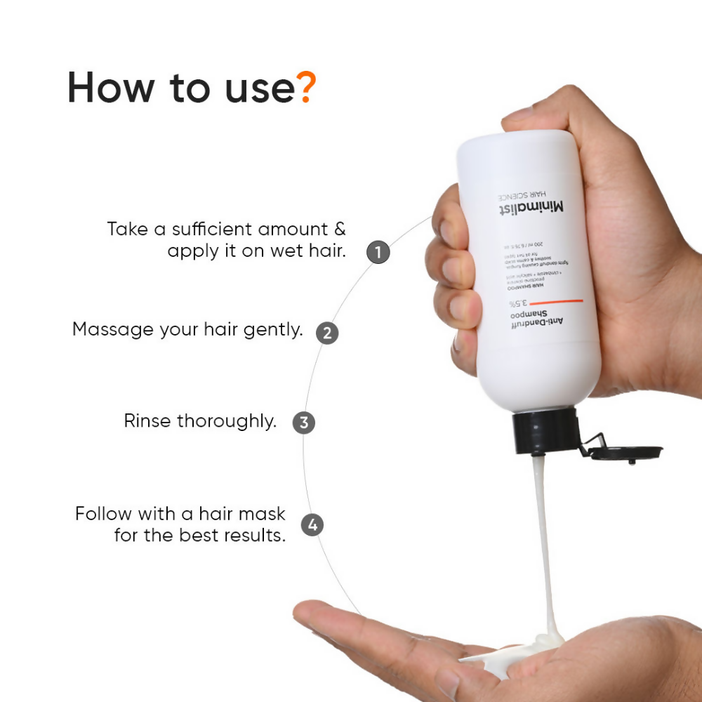 Minimalist Anti-Dandruff Shampoo 3.5% Salicylic Acid | Grocsy