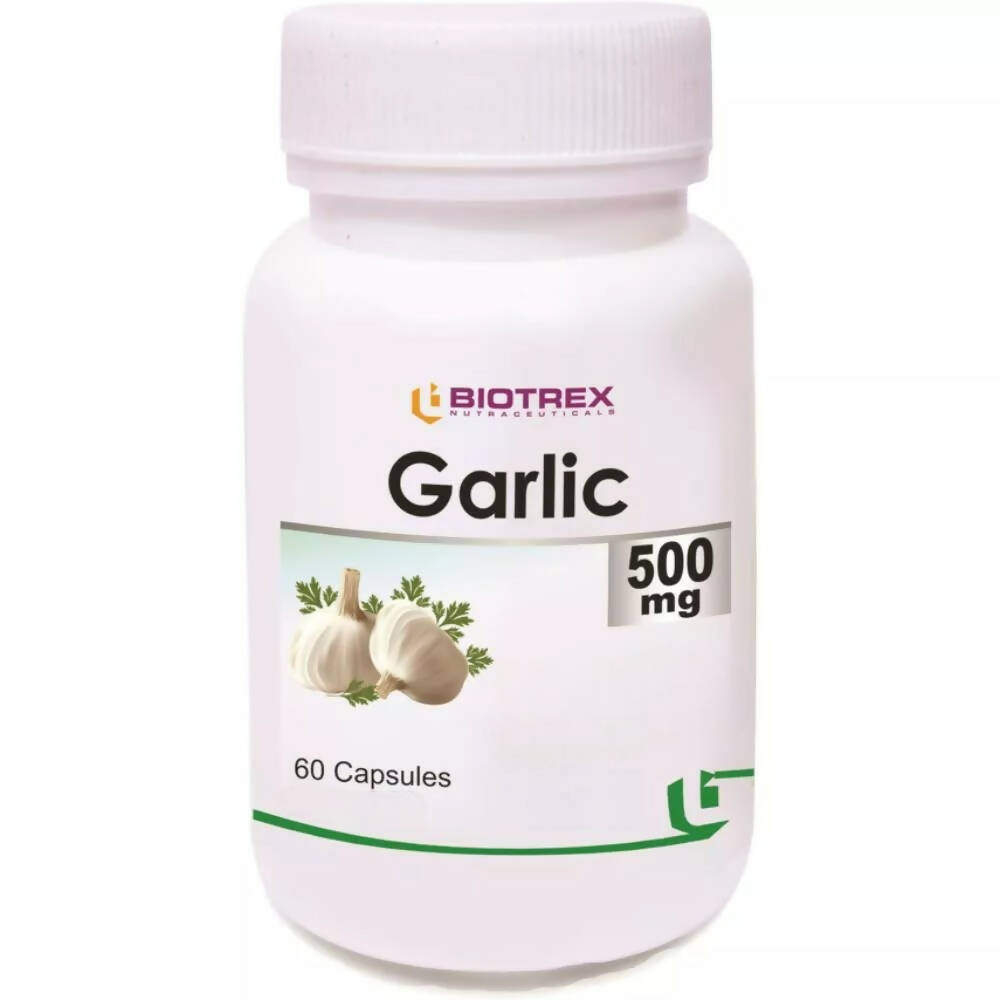 Biotrex Garlic 500mg Capsules | Grocsy