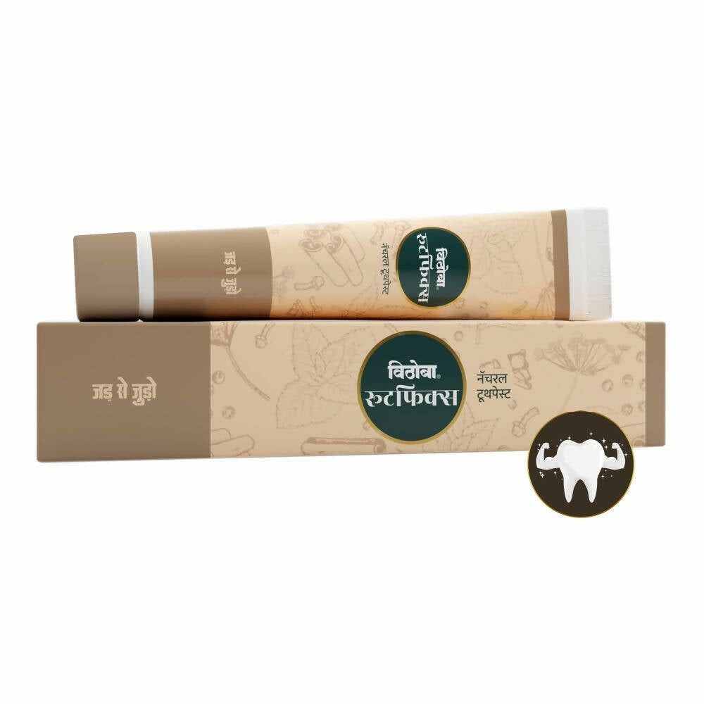 Vithoba Ayurvedic Rootfix Toothpaste | Grocsy