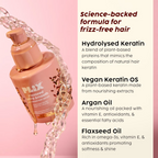 PLIX The Plant Fix Flaxseed Keratin Smoothening Anti-Frizz Serum | Grocsy