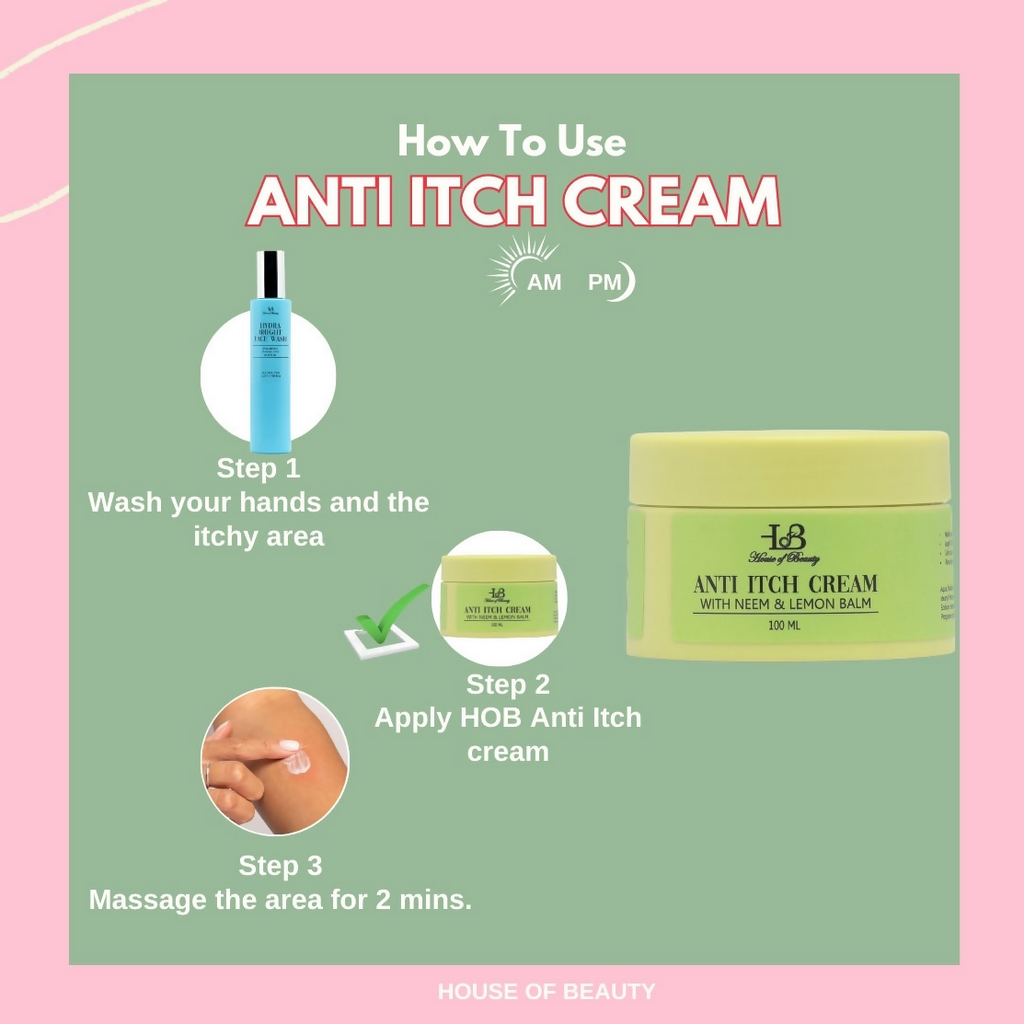 House of Beauty Anti Itch Cream | Grocsy