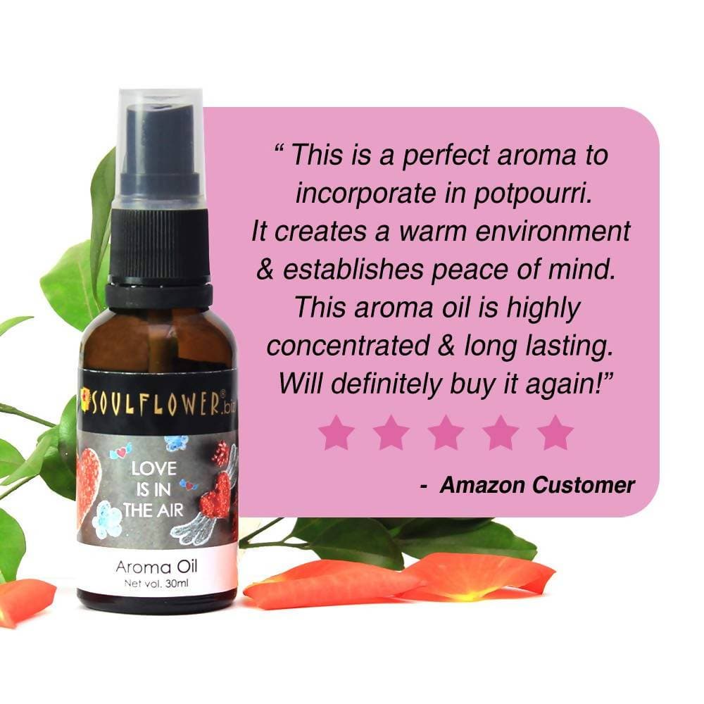 Soulflower Love Is In The Air Aroma Oil | Grocsy