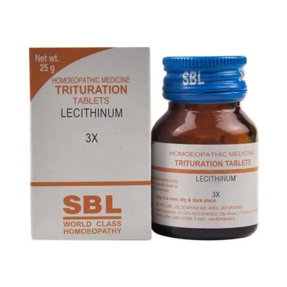 SBL Homeopathy Lecithinum Trituration Tablets | Grocsy