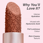 Kay Beauty Hydra Creme Hydrating Full Coverage Lipstick - Panache Shade | Grocsy
