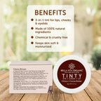 Bella Vita Organic Choco 3 in 1 Lip Tinty Blush | Grocsy