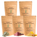 Etheric Face Pack Combo – Sandal, Rose, Orange Peel & Kasturi Turmeric Mask | Grocsy