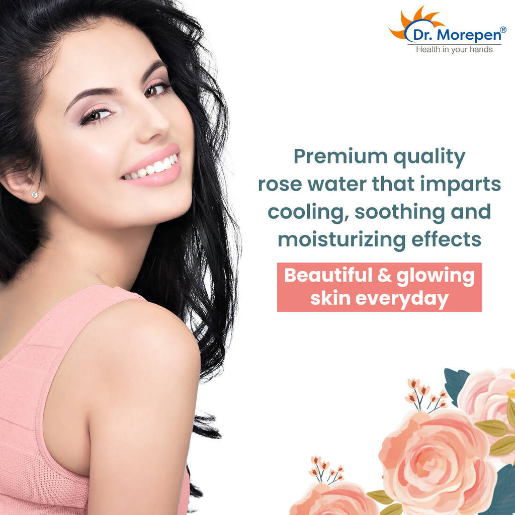 Dr. Morepen Pure & Natural Rose Water | Grocsy