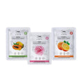 The Natural Wash Rose, Papaya, and Vitamin C Face Sheet Masks Combo Pack | Grocsy