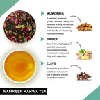 Teacurry Namkeen Kahwa Himalayan Pink Salt Tea Bags | Grocsy