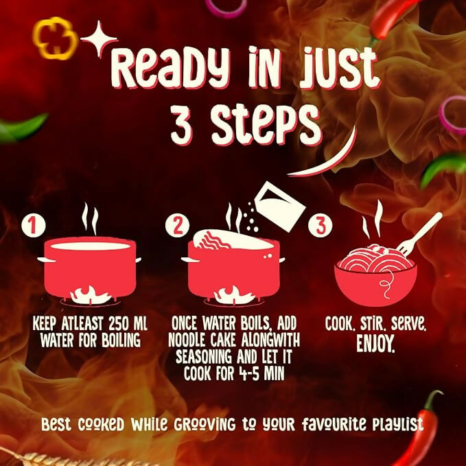 WickedGud Korean Cup Noodles Fiery 2X Spicy | Grocsy