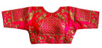 Vamika Beautiful Pink Banglori Silk Embroidery Blouse | Grocsy