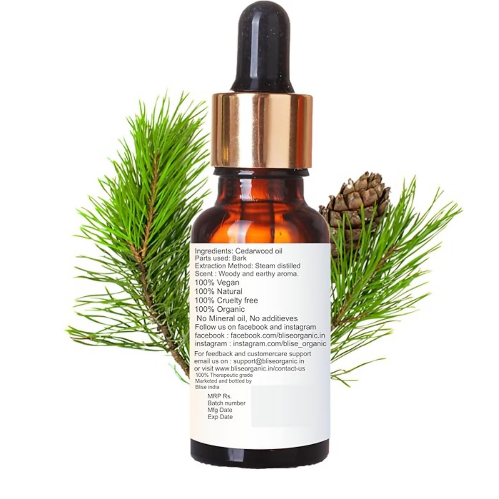 Blise organic Cedarwood Essential Oil | Grocsy