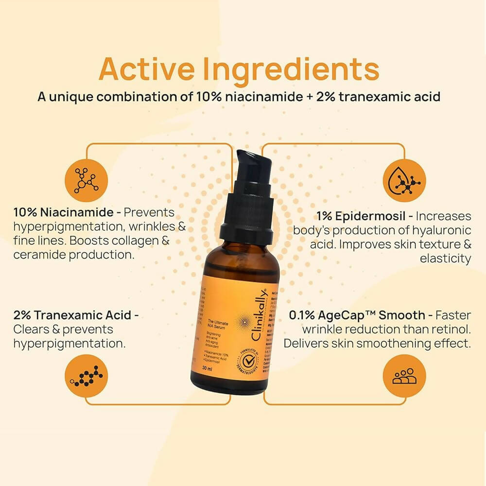 Clinikally The Ultimate Nia Serum | Grocsy