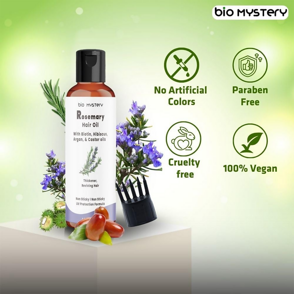 bio Mystery Rosemary Hair Oil | Grocsy