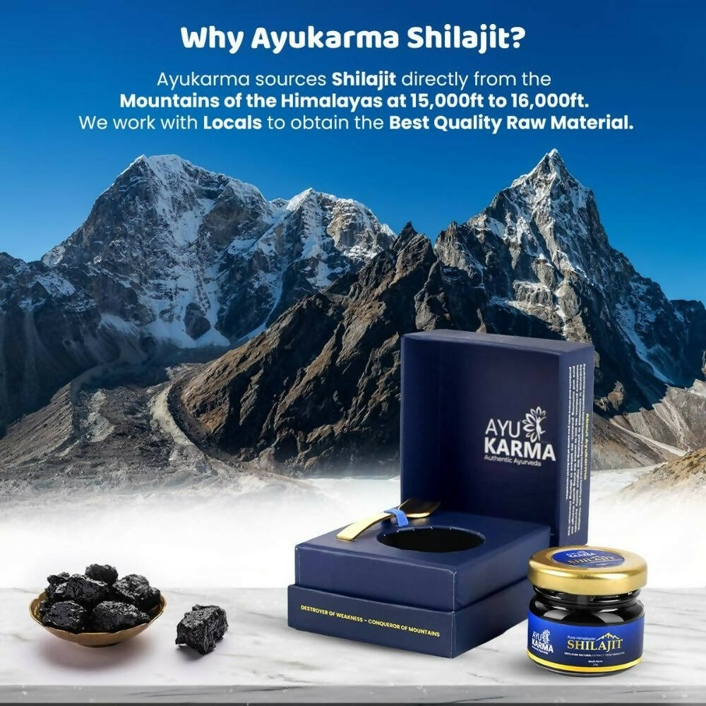 Ayukarma Ayurveda Pure Himalayan Sj Resin | Grocsy