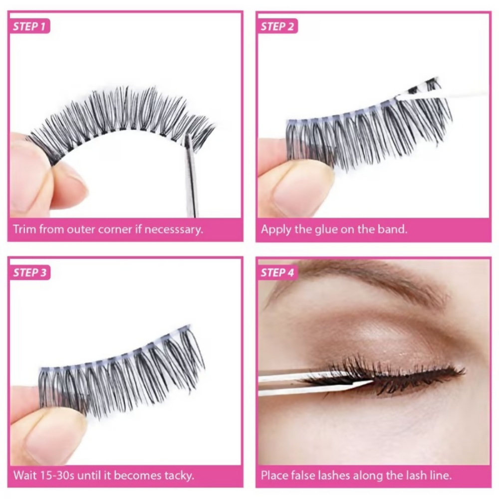 Bronson Professional 3D False Eyelashes - 50 | Grocsy