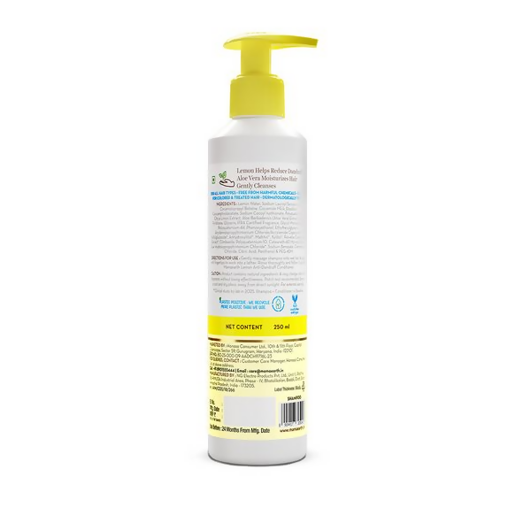 Mamaearth Lemon Anti-Dandruff Shampoo with Lemon & Aloe Vera for Itchy & Flaky Scalp | Grocsy