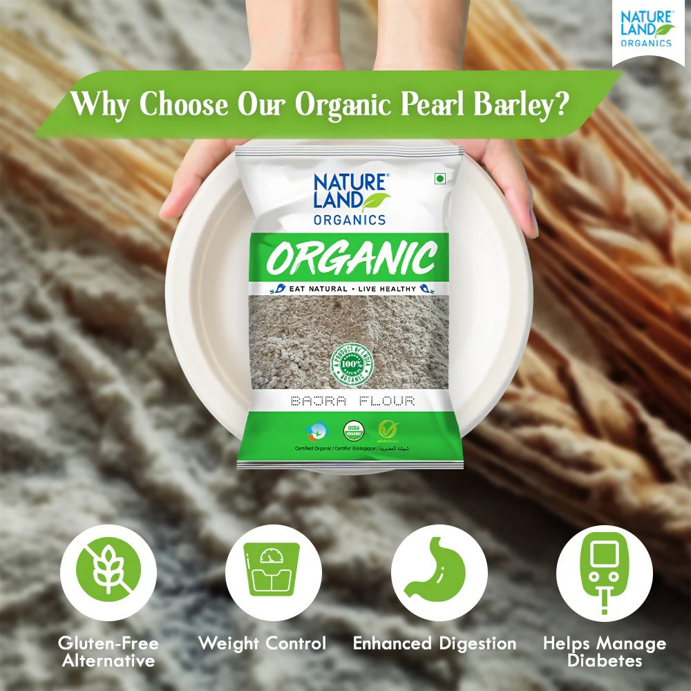 Nature Land Organics Bajra Whole | Grocsy