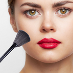 Bronson Professional Fan Makeup Brush for Highlighter & Smooth Powder Application | Grocsy