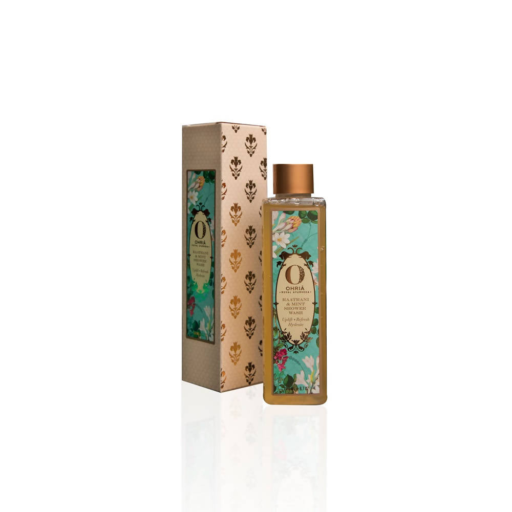 Ohria Ayurveda Raatrani & Mint Shower Wash | Grocsy